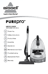 Bissell PUREPRO 32N3 Series User Manual
