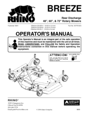 RHINO 48-inch Operator's Manual