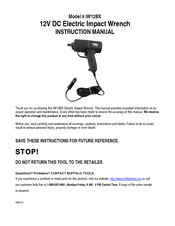 Buffalo Tools IW12BX 12V Instruction Manual