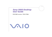 Sony VAIO PCV-RXG4 Series User Manual