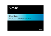Sony VGC-V3M User Manual