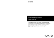 Sony VGP-UPR1A Operating Instructions Manual