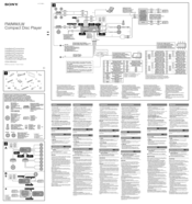 Sony CDX-HR910UI Installation/Connections