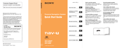 Sony NV-U82B Quick Start Manual