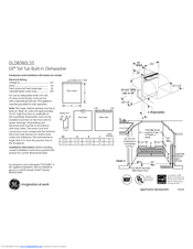 GE GLD6360LSS Dimensions And Installation Information