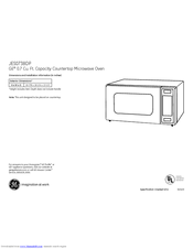 GE JES0738DP Dimensions And Installation Information