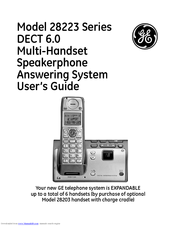 GE 28223EE1 - DECT6 W GOOG411 User Manual
