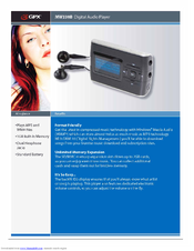 GPX MW338B Specification Sheet