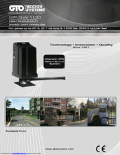 GTO GP-SW100 Specifications