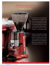 Gaggia MD 75 Specifications