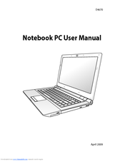 Asus U80V User Manual