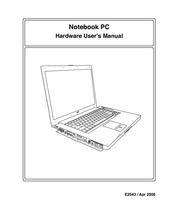 Asus W1J Hardware User Manual