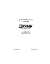 II Morrow Inc. Apollo 360 MAP User Manual