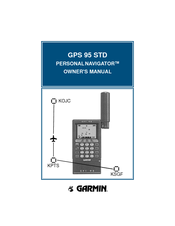 Garmin GPS 95 STD Personal Navigator Owner's Manual