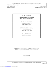UPS Aviation Technologies GX 60 Supplementary Manual