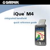 Garmin iQue M4 - Win Mobile Quick Reference Manual