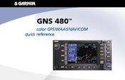 Garmin 480 Quick Reference