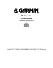 Garmin GPS35-LVS Technical Specification