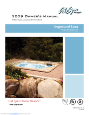 Cal Spas Inground Spa Owner's Manual