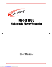 Califone 1886 User Manual