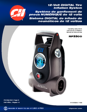 Campbell Hausfeld RP3300 Operating Instructions Manual