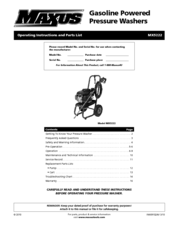 Campbell Hausfeld IN469102AV Operating Instructions And Parts List Manual
