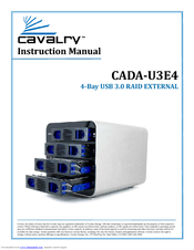 Cavalry CADA-U3E4 Instruction Manual