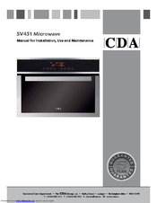 Manual del usuario del horno microondas combinado compacto CDA VK903