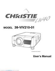 Christie 38-VIV210-01 User Manual