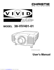 Christie Vivid WHITE 38-VIV401-01 User Manual