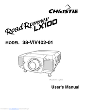 Christie Road Runner LX100 38-VIV402-01 User Manual