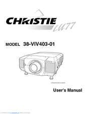 Christie 38-VIV403-01 User Manual