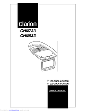 Clarion OHM733 Owner's Manual