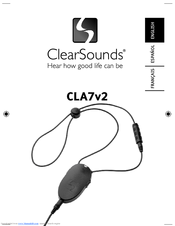 ClearSounds CLA7V2 User Manual