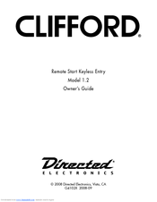Clifford G4102X Owner's Manual