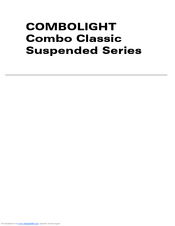 Cooper Lighting Suspended Series Specification Sheet