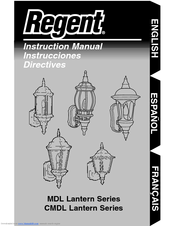 Regent MDL Series Instruction Manual