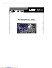 Curtis LCD1988 Instruction Manual