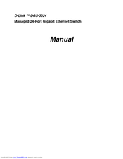 D-Link DGS-3024 Manual