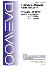 Daewoo DTQ-21U4SSN Service Manual
