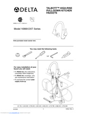 Delta TALBOTT 16968-DST Series Installation Instructions Manual