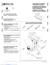 Delta Dryden 2551 Series Installation Manual