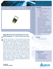 Delta Electronics Delphi 6A Series Datasheet