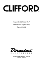 Directed Electronics 20.7 Owner's Manual