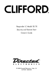 Directed Electronics 50.7X Owner's Manual