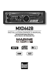 Dual MXD662B Installation & Owner's Manual