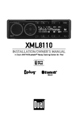 Dual XML8110 Installation & Owner's Manual