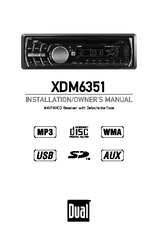 Dual Electronics Corporation XDM6351 Installation Manual