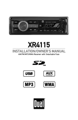Dual Electronics Corporation XR4115 Installation Manual