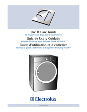Electrolux EIED55HIW - 8.0 cu. Ft. Electric Dryer Use And Care Manual